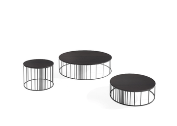 DOPPLER - Low wooden coffee table by Gianfranco Ferré Home - view 3